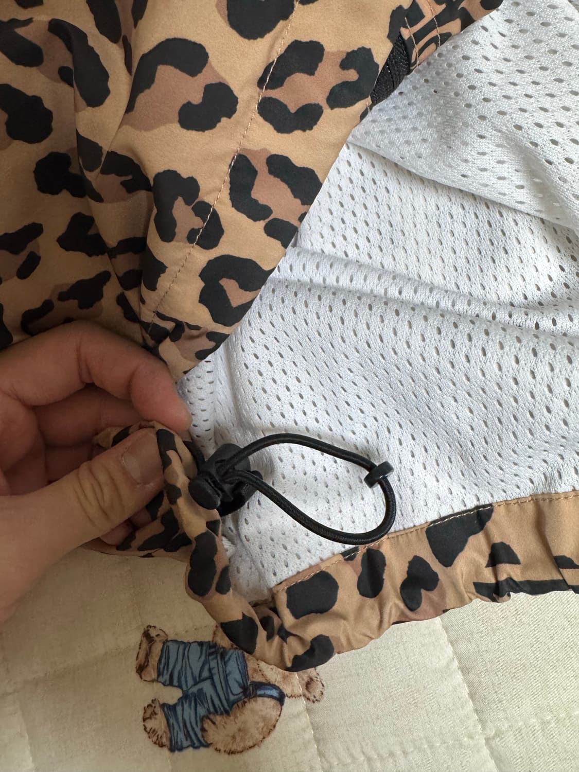 [M] 와코마리아 x 블랙아이패치 레오파드 트랙 자켓 상품이미지5