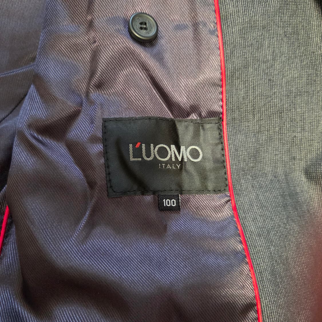 Luomo Itlay 코튼 블레이저 자켓 L(100) 상품이미지6