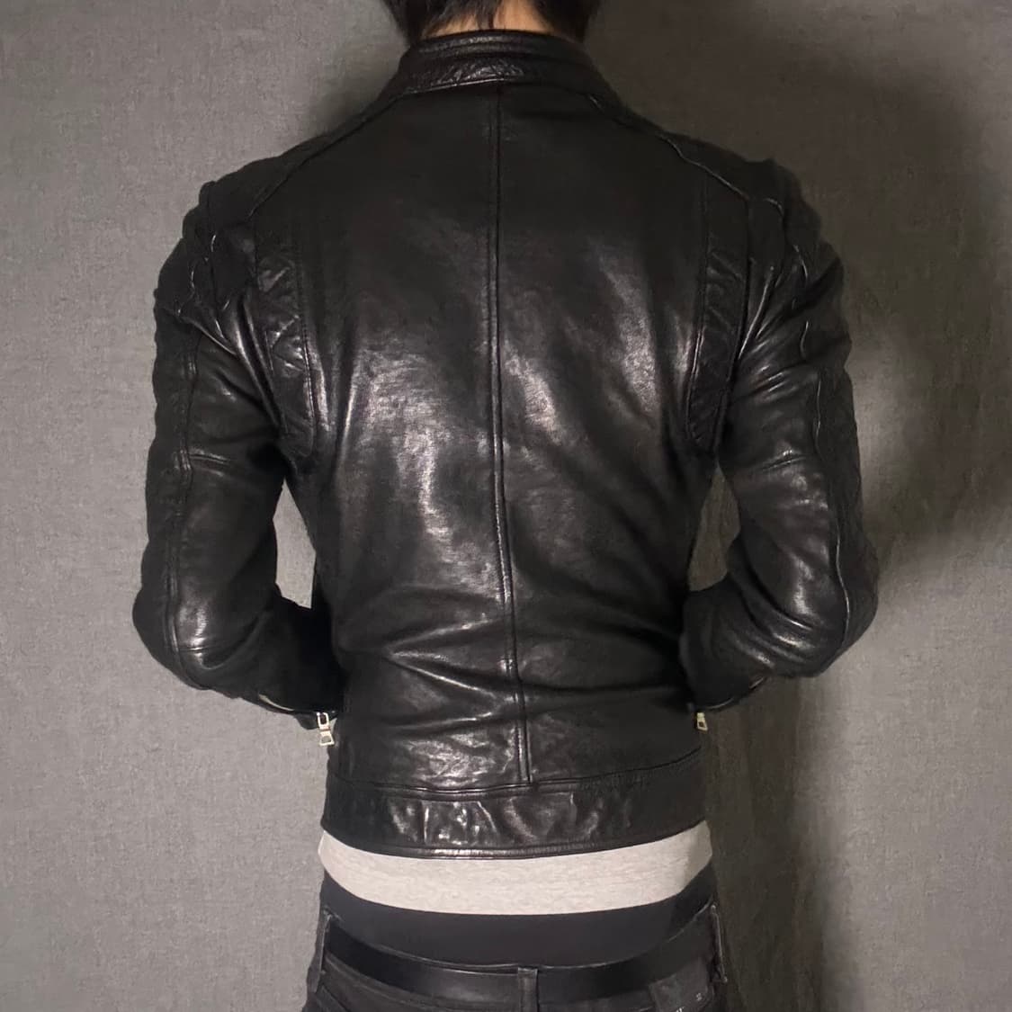 ltaly lamb skin leather jacket 상품이미지10
