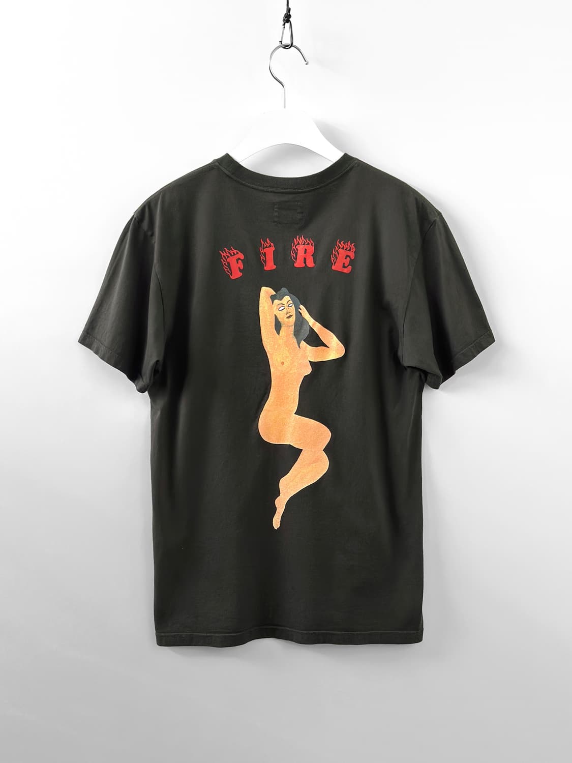 와코 마리아 파이어 누드 걸 그래픽 티셔츠 상품이미지3