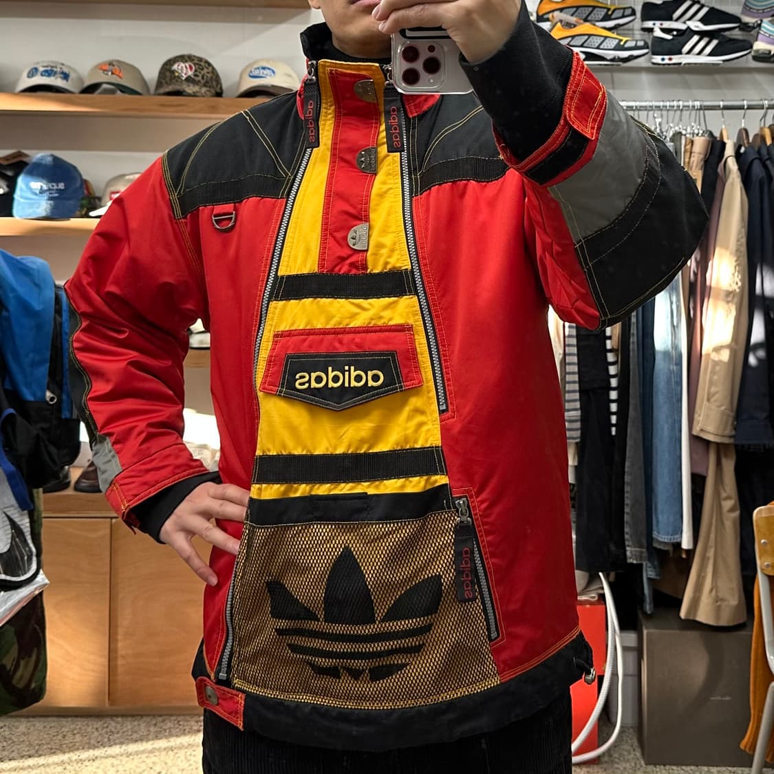 90‘s 아디다스 스키 테크 점퍼 상품이미지10