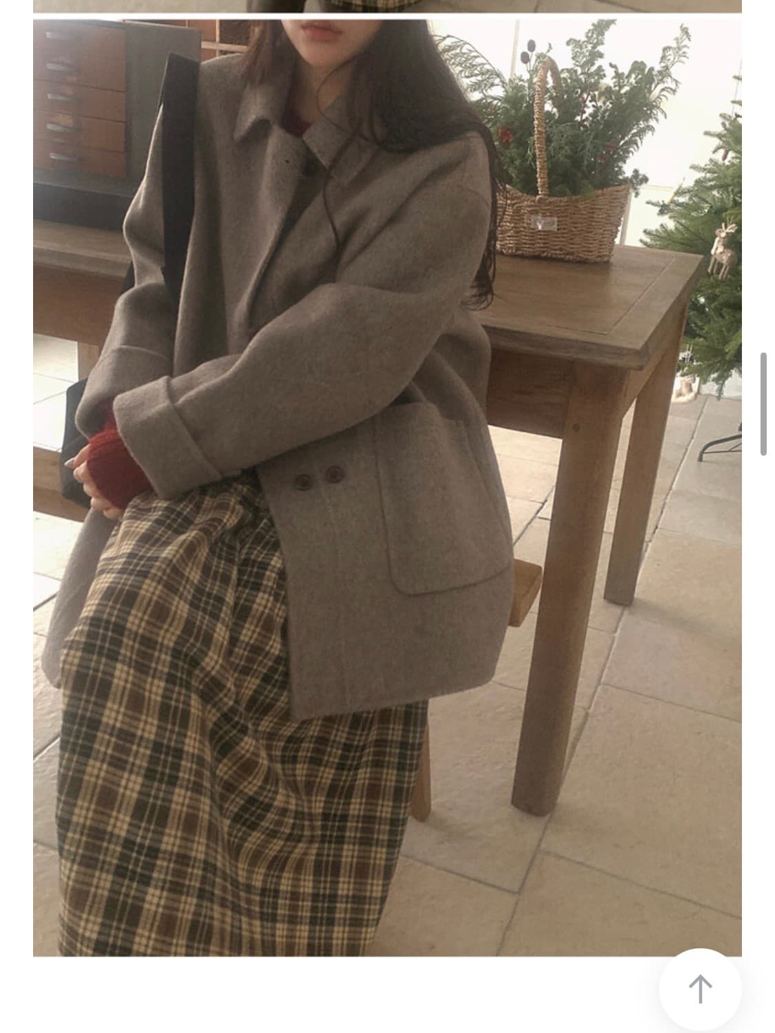 무드인슬로우 베이지 코트 상품이미지2