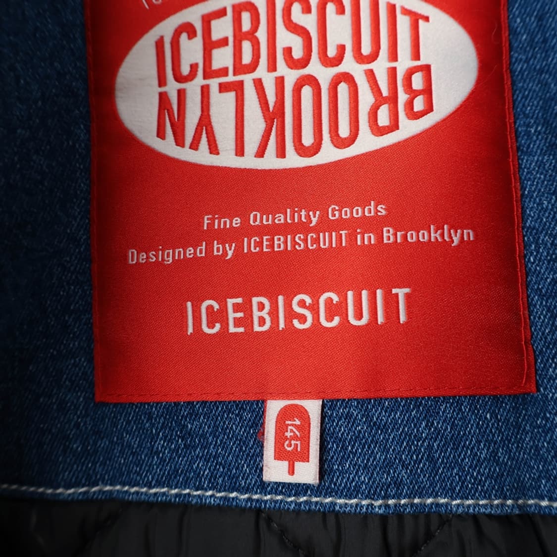 145/키즈 아이스비스킷 데님 야구 점퍼 상품이미지7