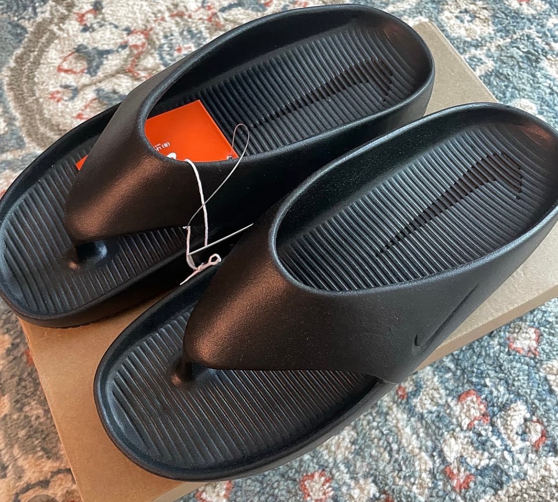 나이키 캄 플립 플랍 블랙 (새제품,280) 상품이미지1