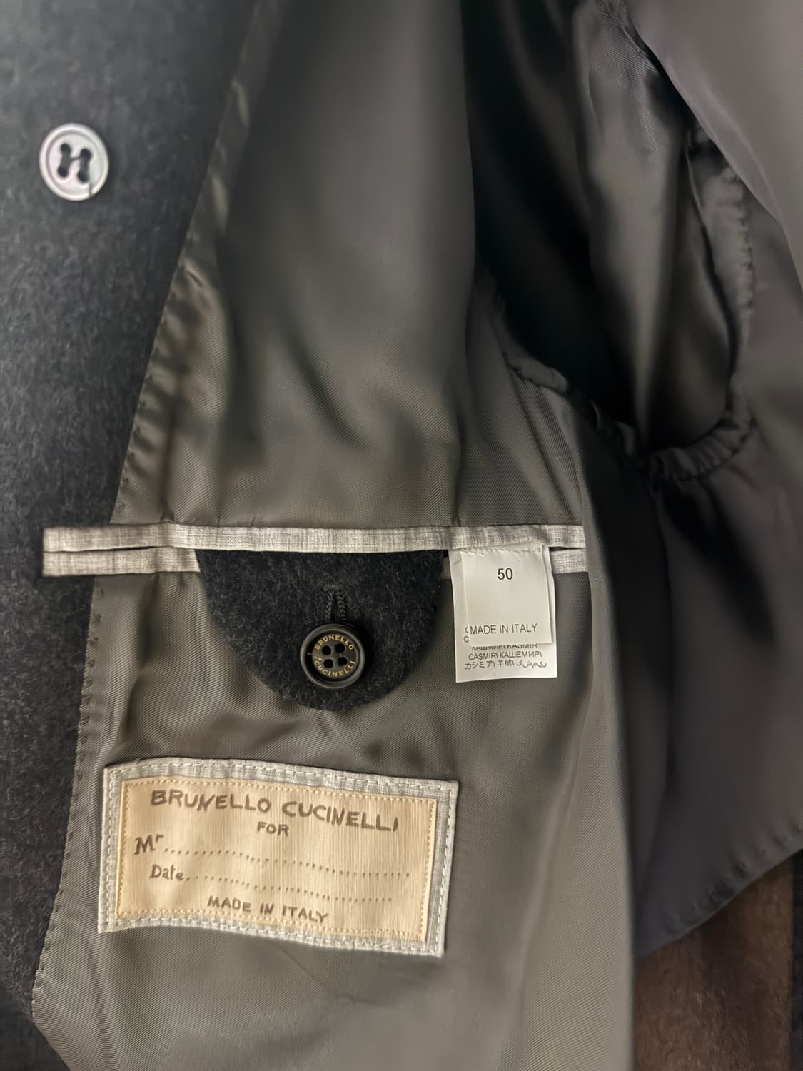 브루넬로 쿠치넬리 코트 50 상품이미지6