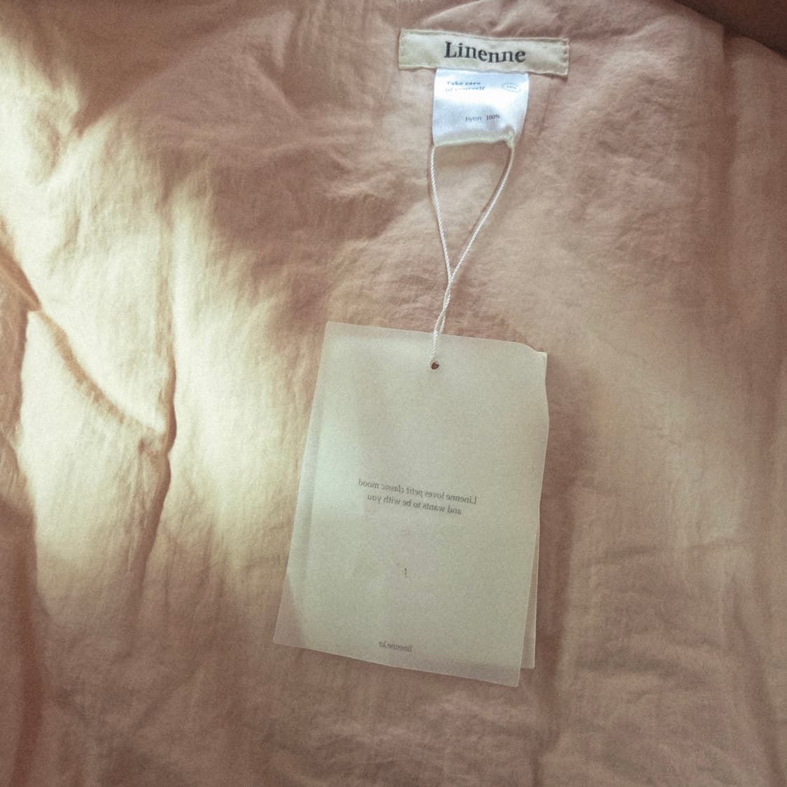 [LINENNE] 리넨느 택상품 스트링 패딩베스트 여성 상품이미지4