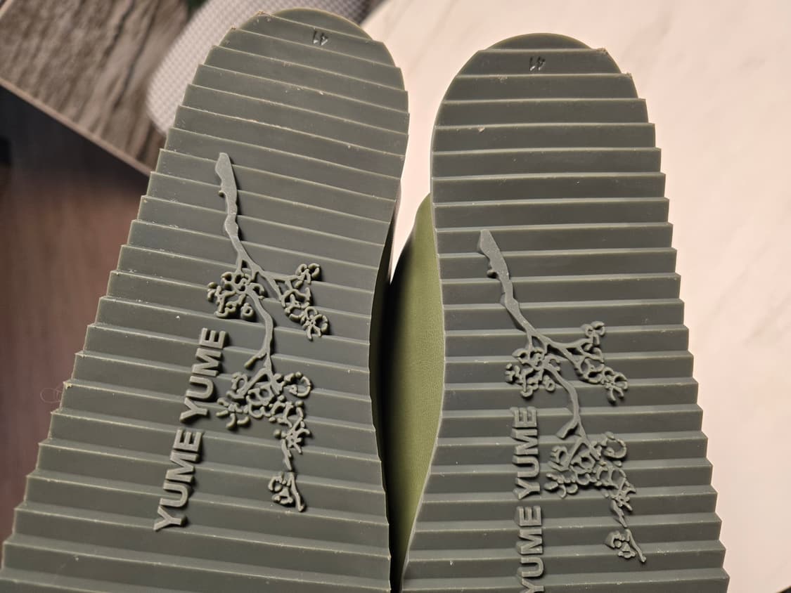 yume yume 유메유메 카키 샌들 41사이즈입니다. 상품이미지8