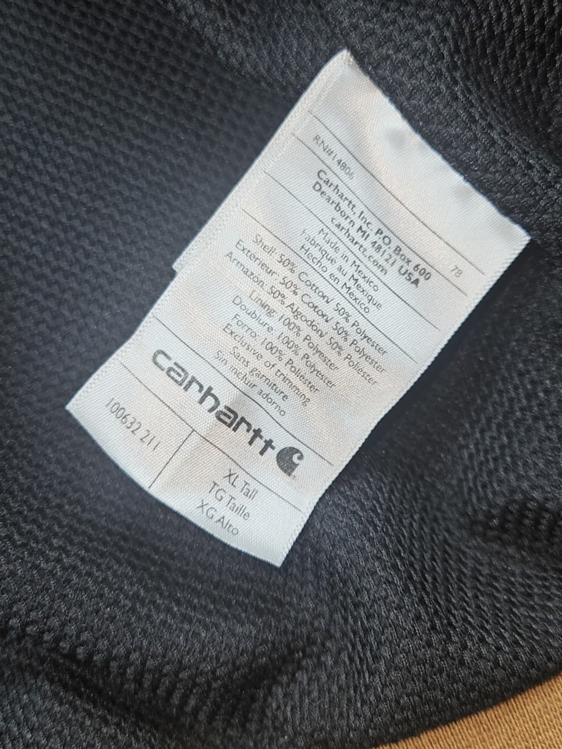 칼하트 써멀 후드집업 ( XL ) / 9756 상품이미지8