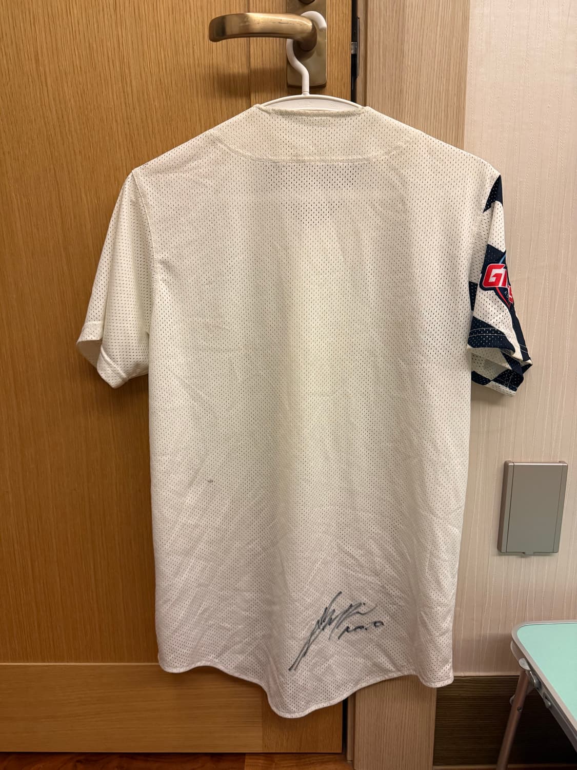 롯데 홈플리카 마킹안된 선수싸인 유니폼 판매 상품이미지2