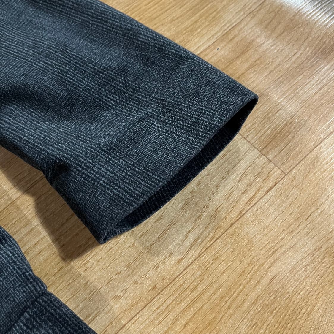 [105] 조르지오 알마니 글렌체크 벨벳자켓 상품이미지6