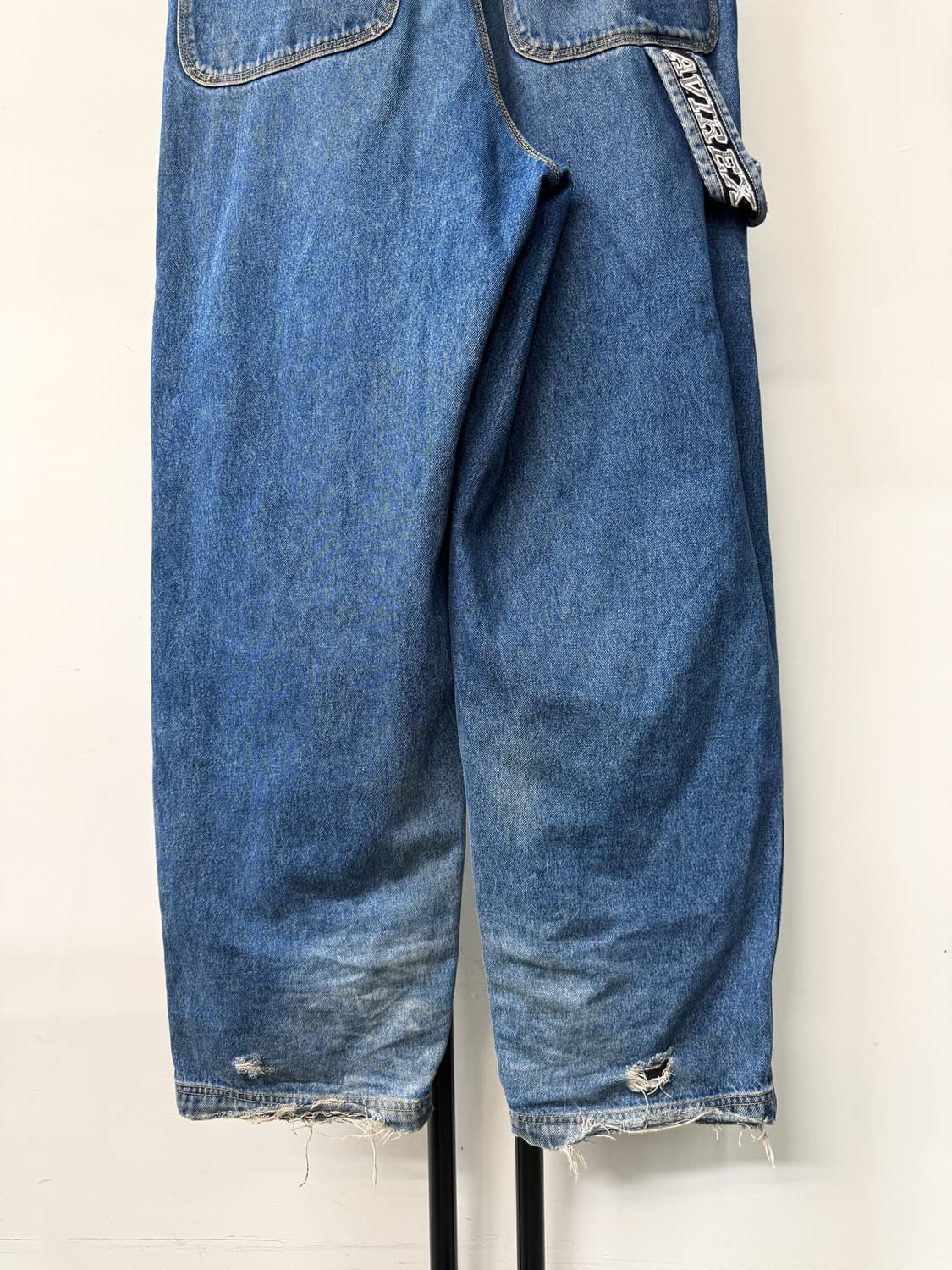 아비렉스 니 포켓 데님 카펜터 팬츠 상품이미지6