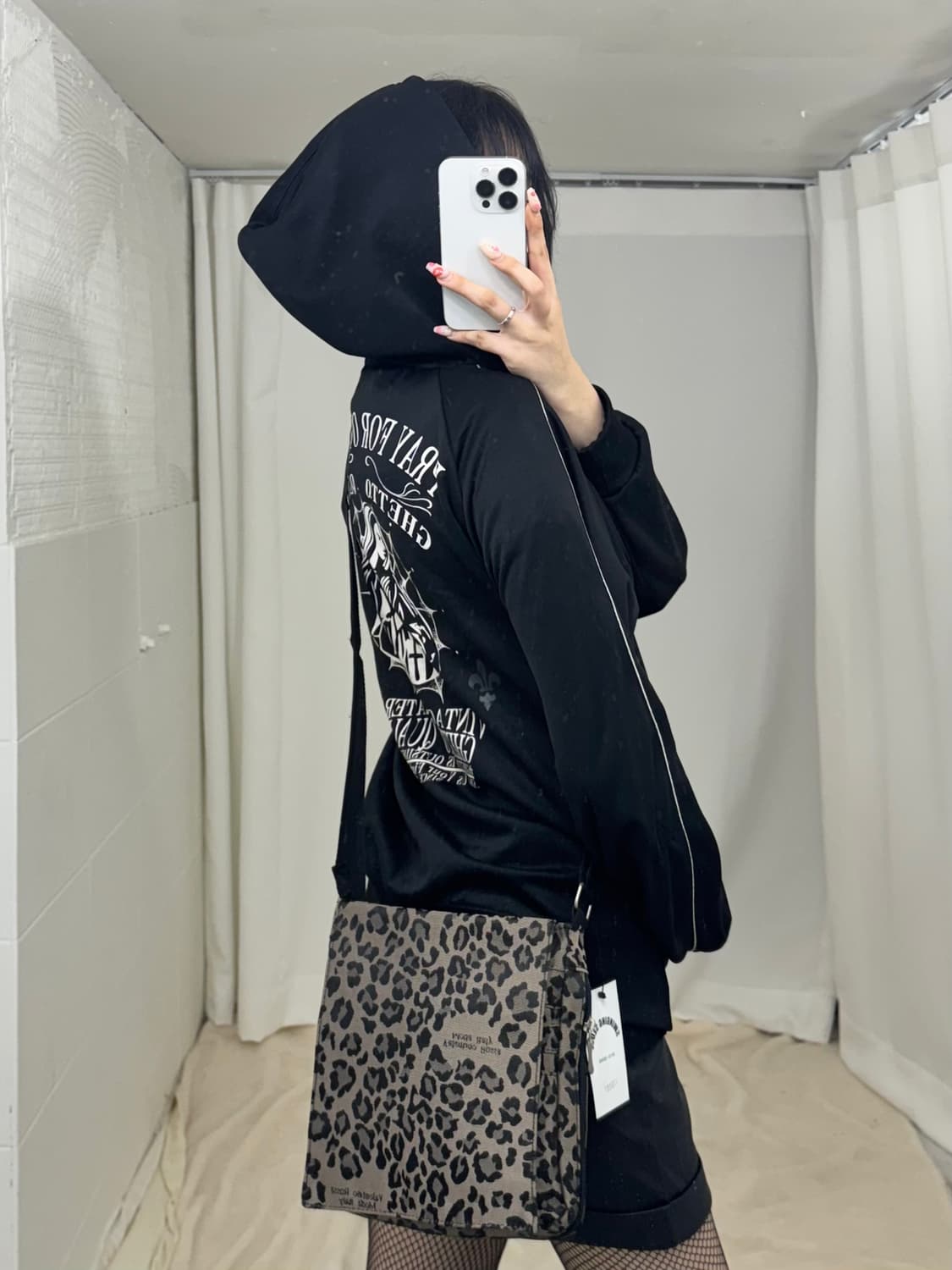 데일리 블랙 펑크 힙 코디세트  상품이미지5