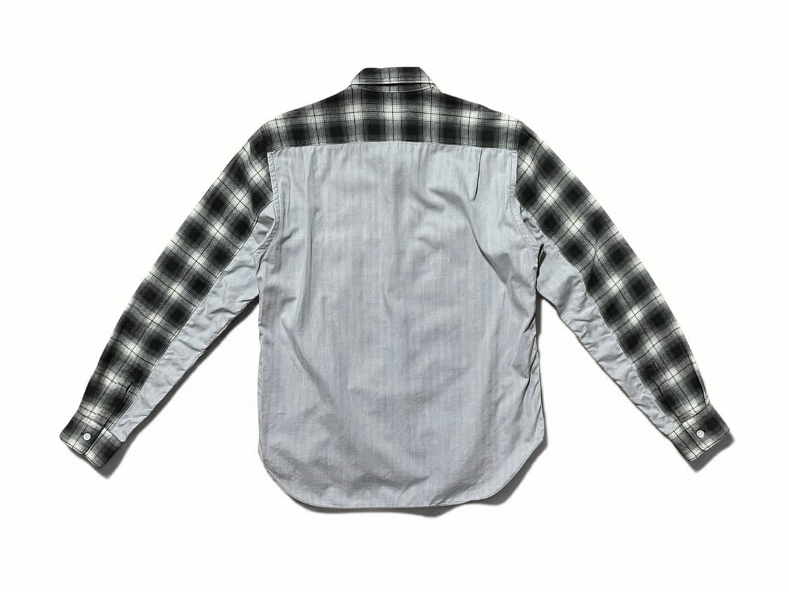 AD2009 Contrast Ombre Check Shirt 상품이미지3