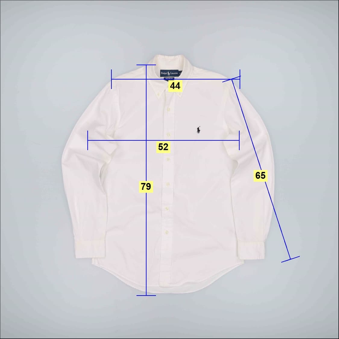 S 폴로 랄프로렌 커스텀핏 화이트 셔츠 남방 4261 상품이미지10