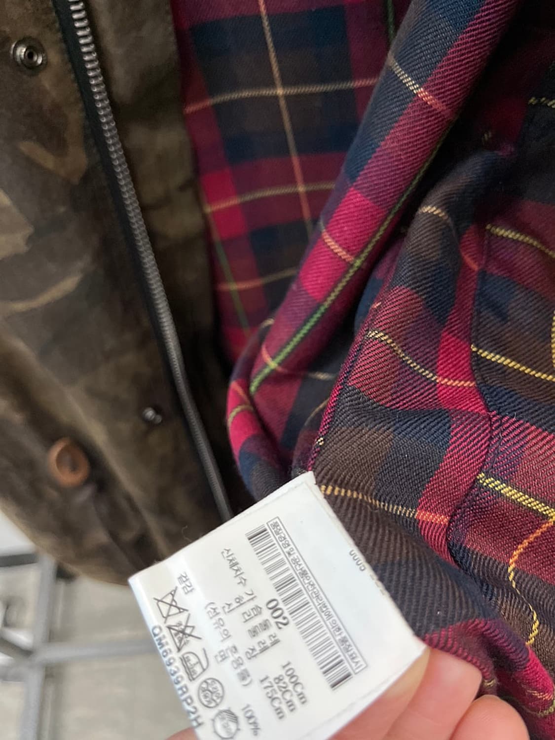 100-105) 리프리젠트 왁스 카모 야상자켓 상품이미지9