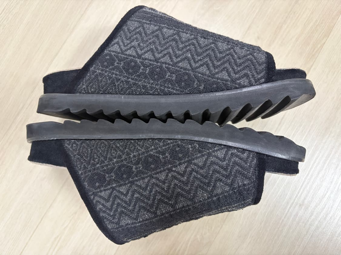 [2] 폴리테루 1011 에스닉 점보 슬리퍼 블랙 상품이미지4