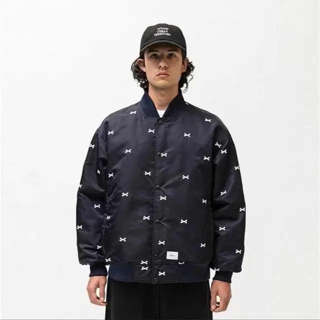 [3][XL] 더블탭스 크로스본 팀 자켓 블랙 상품이미지9
