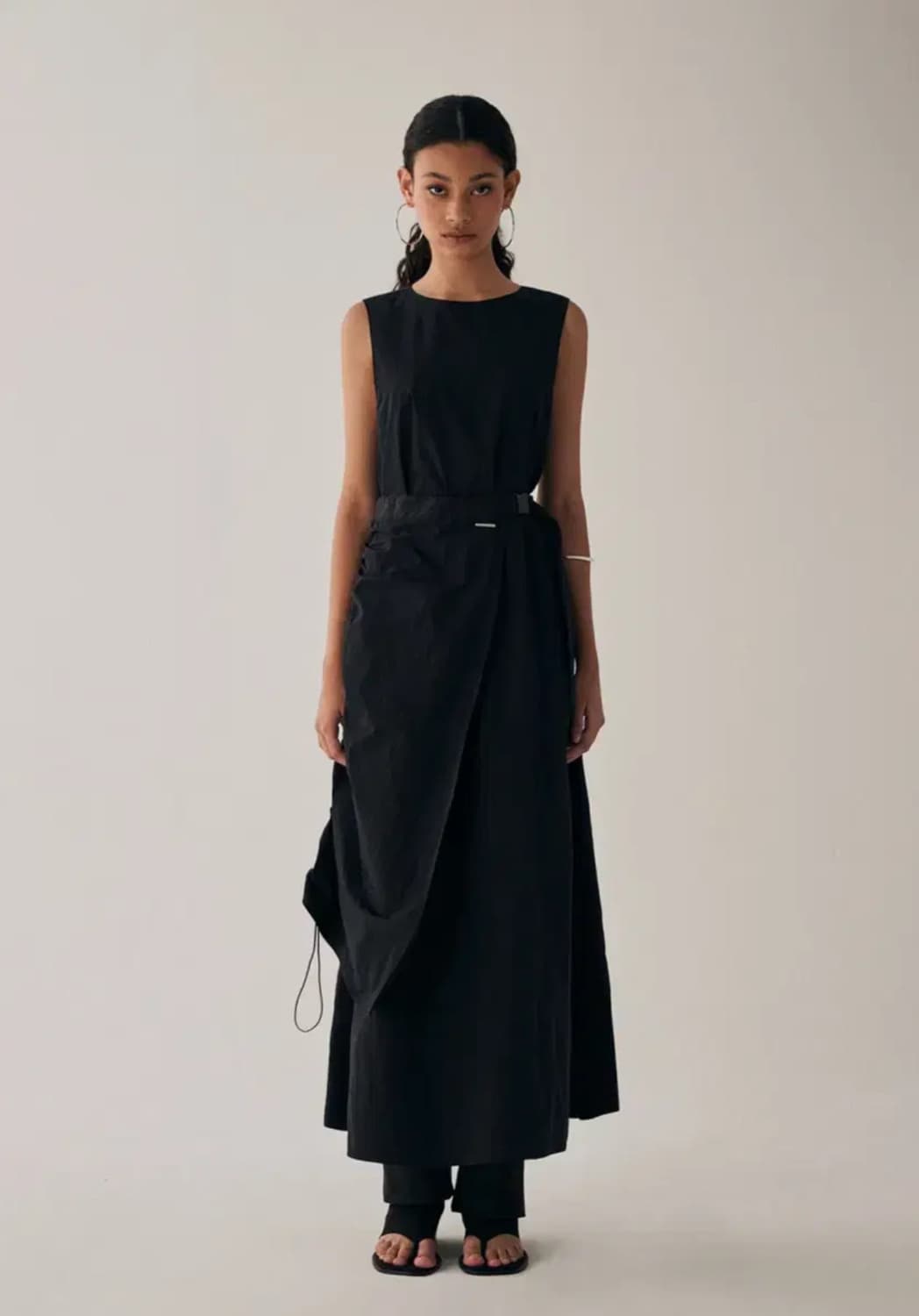 트리밍버드 Belted shirring wrap one-piece 상품이미지3