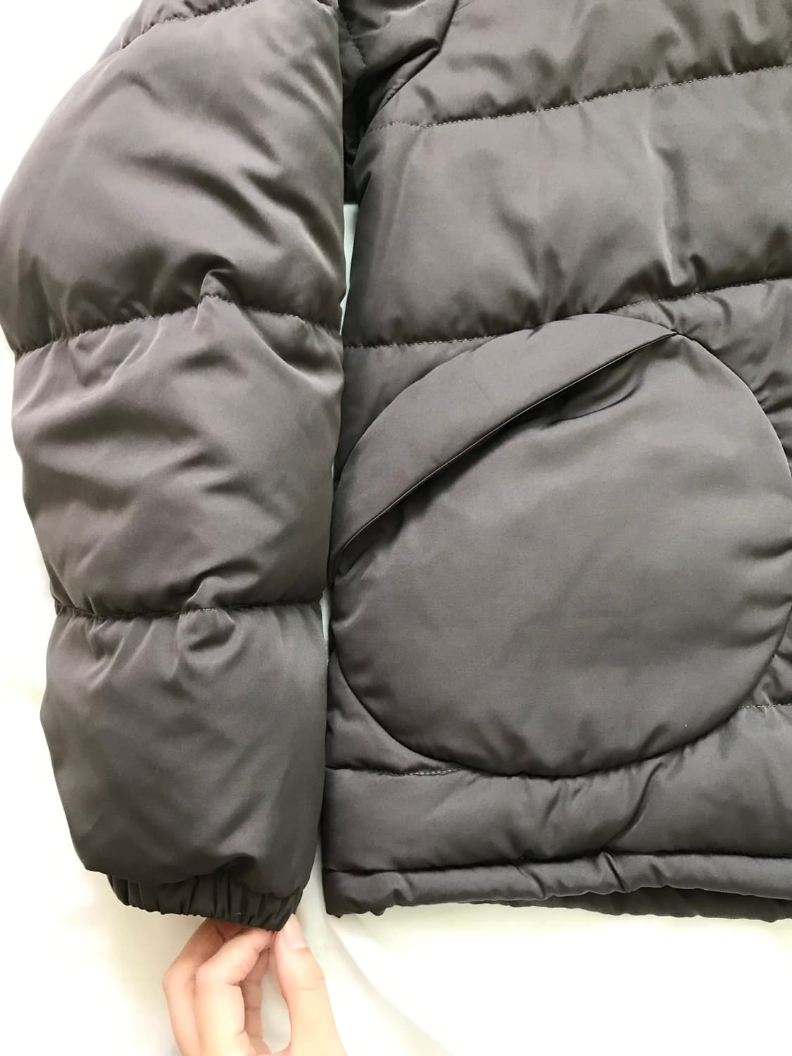 Coyseio 패딩 패디드 자켓 다크브라운 상품이미지6