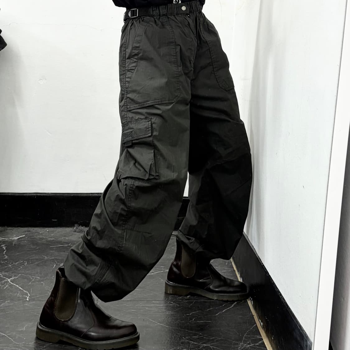 USA Bear 90s 폴리쉘 팬츠 상품이미지2