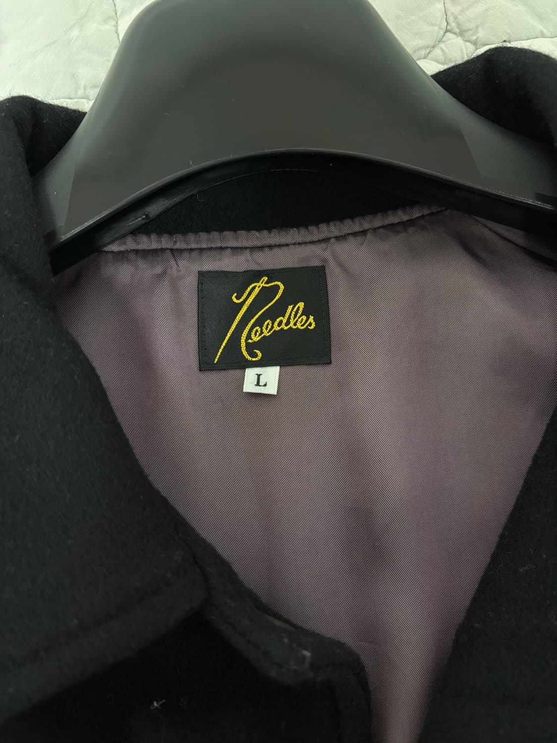 [L] Needles 니들스 x 스튜디오스 별주 바시티 블랙 상품이미지5