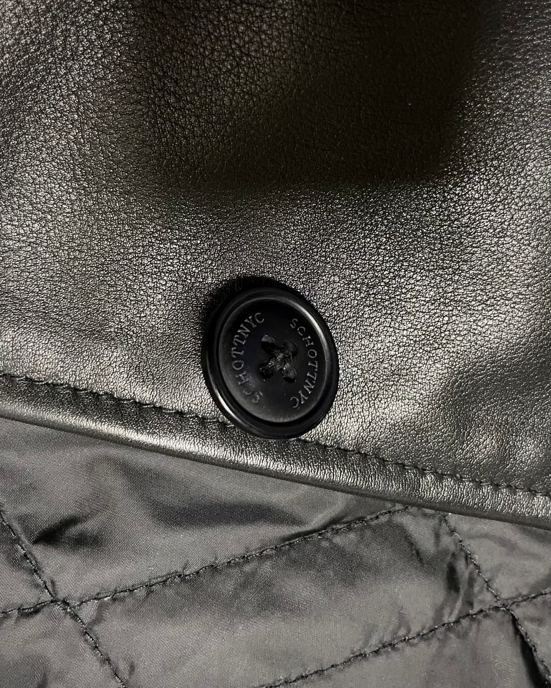 쇼트 레더 카코트 가죽 자켓 상품이미지5