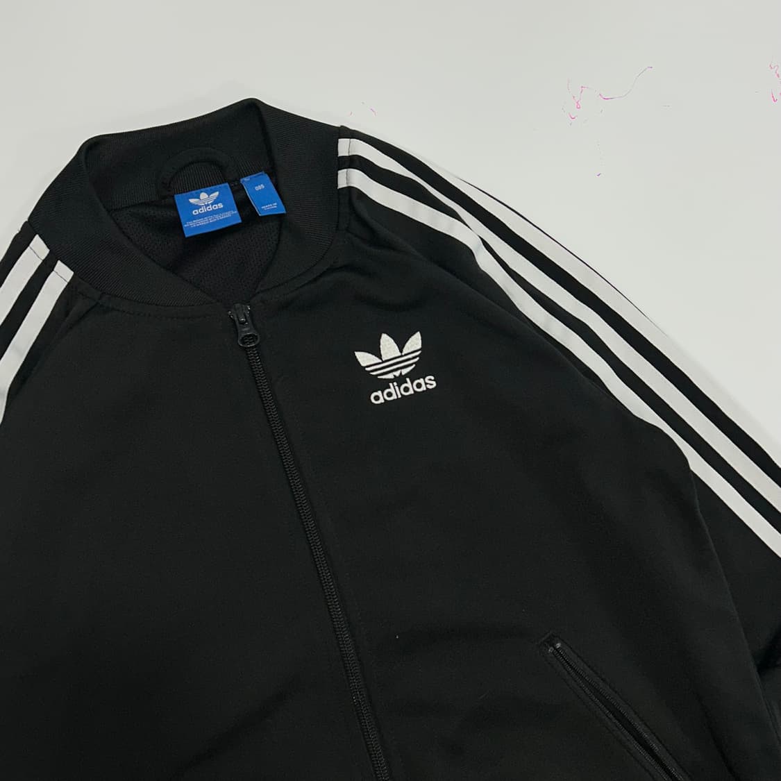 Adidas 아디다스 구파 백 포인트 블랙 져지 상품이미지5