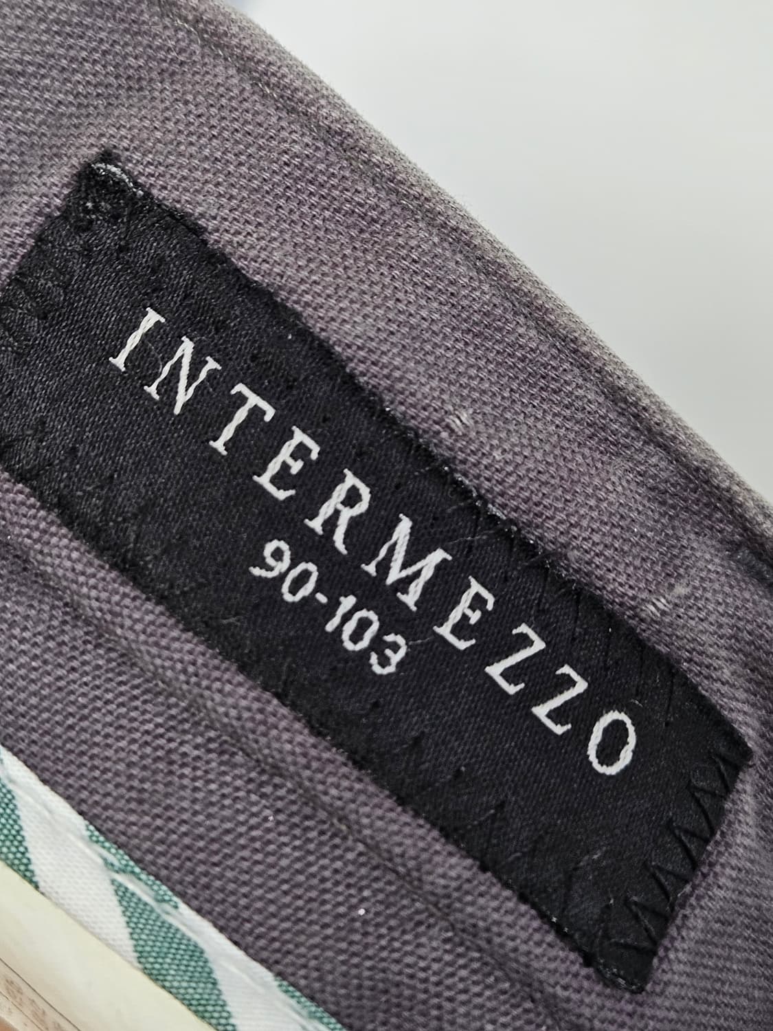 인터메조 턴업 슬랙스 코튼 워크팬츠 바지 34 상품이미지3