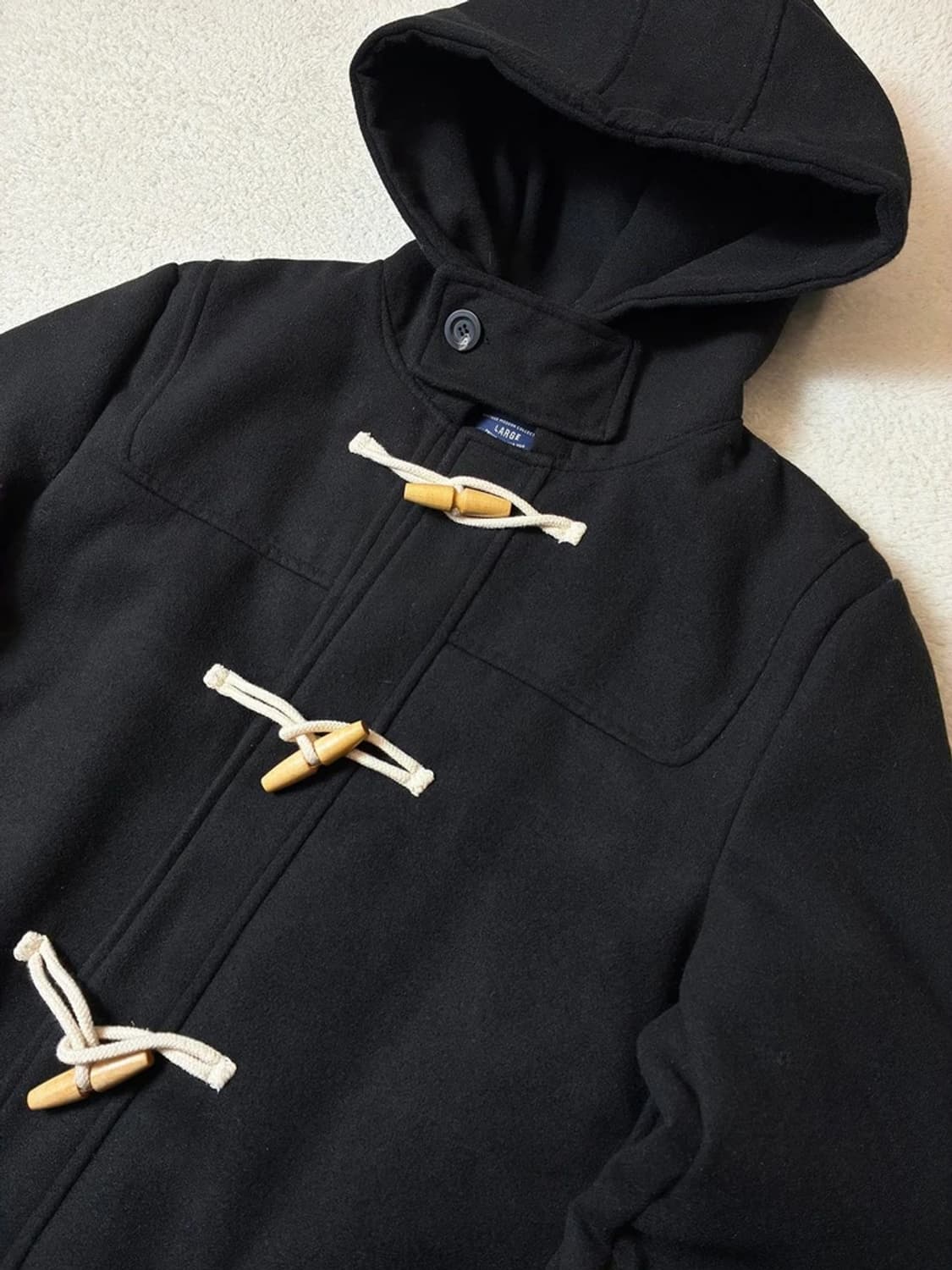 WOLP 오버핏 후디 더플 코트 PN7910 상품이미지2