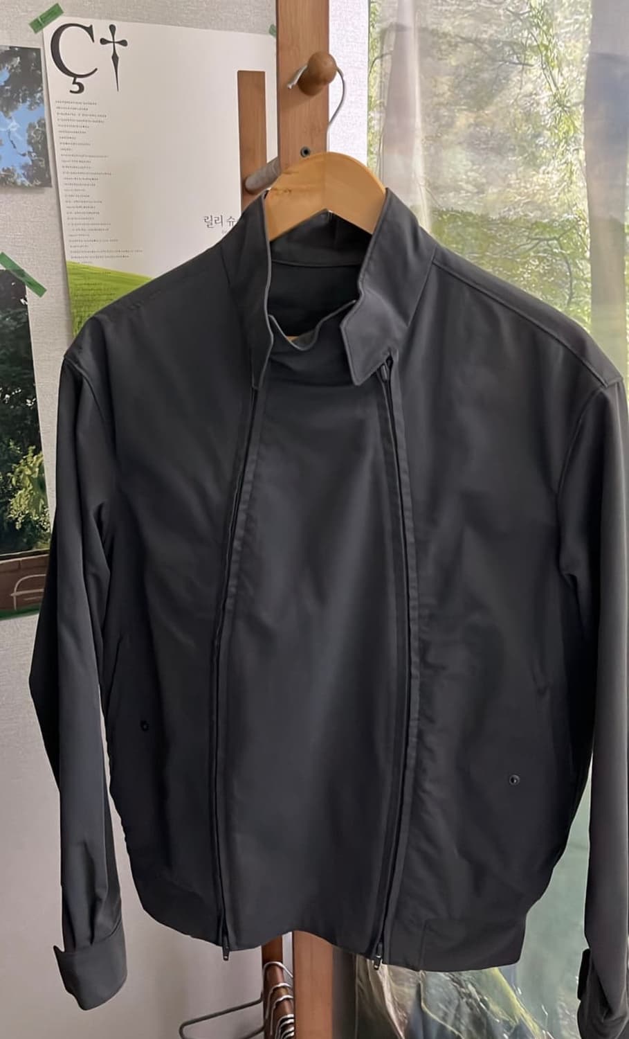 ee 누마레 헤링턴 자켓 차콜 상품이미지3