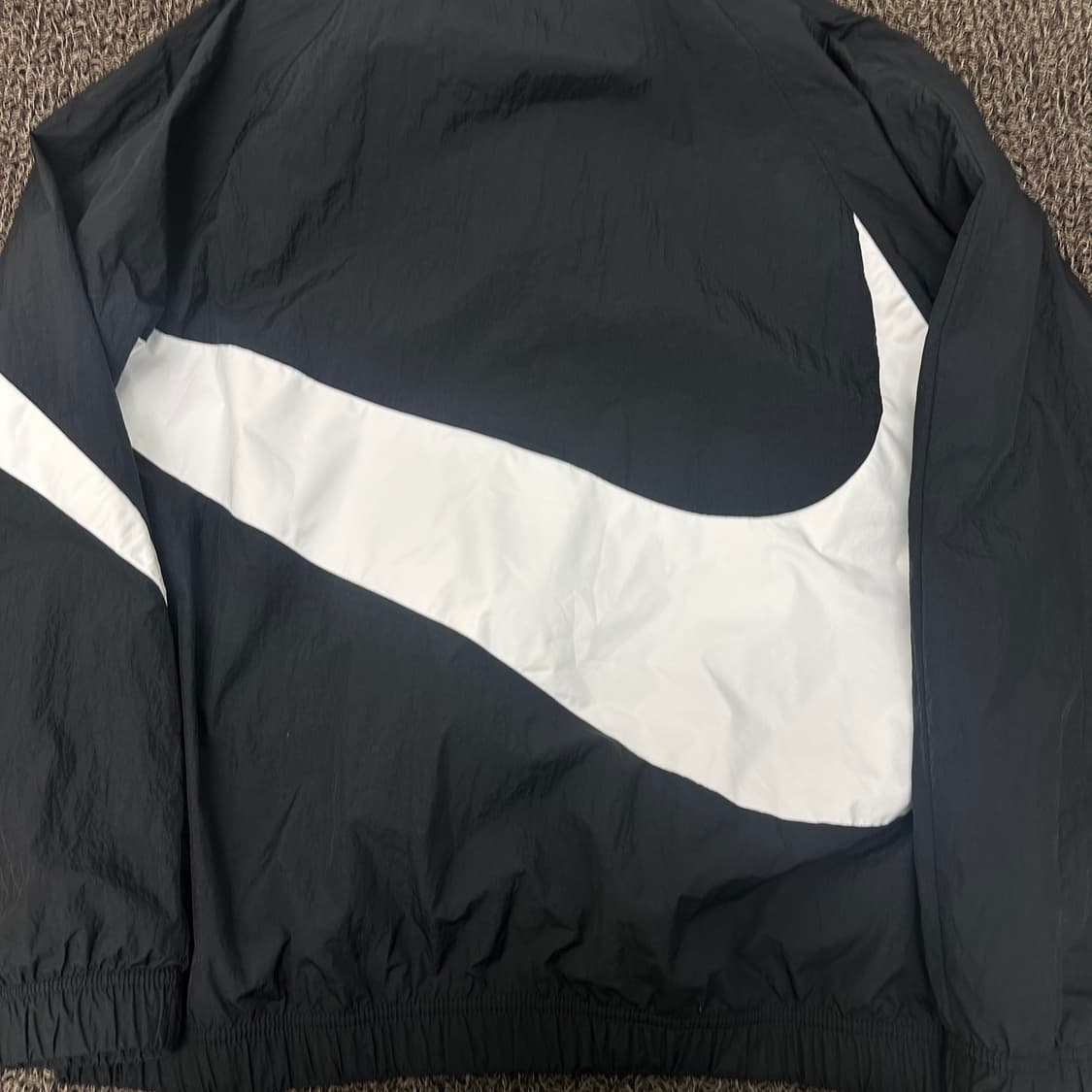 NIKE 나이키 빅스우시 우븐 바람막이 자켓 블랙 XL 상품이미지7