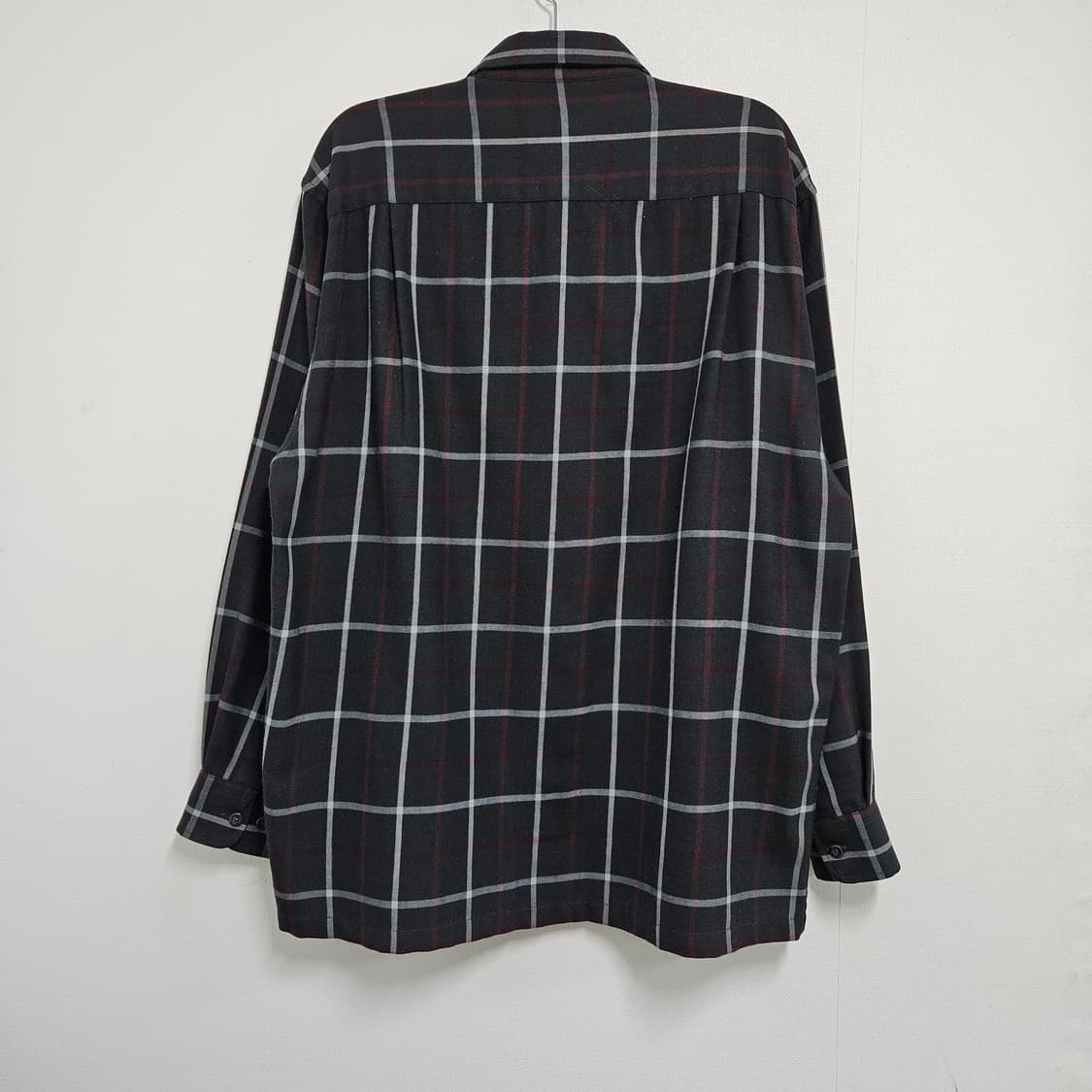 100 마에스트로 블랙 체크셔츠 (사진참고) 상품이미지3