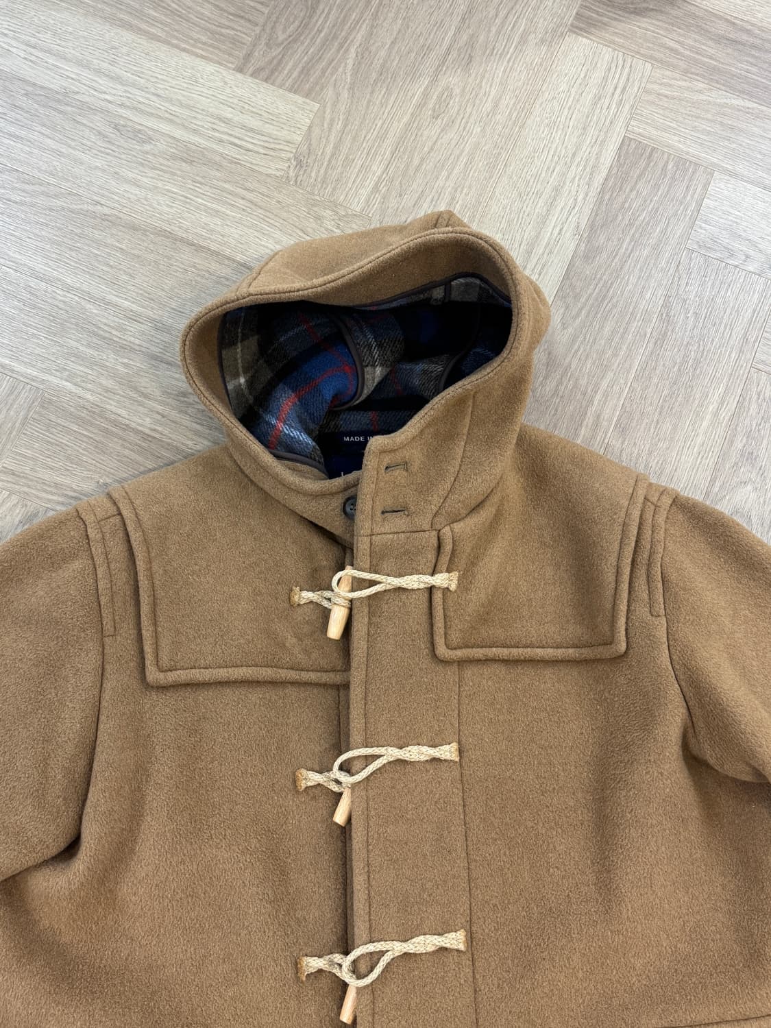 런던트레디션 뉴 VICUNA 오버사이즈 더플코트 - 38사이즈 상품이미지3