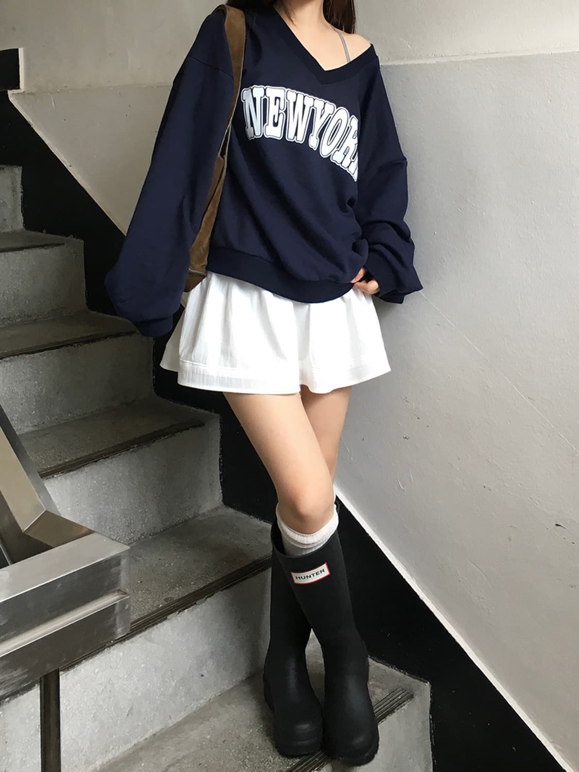 아워캐비넷 뉴욕 맨투맨 (미시착) 상품이미지4