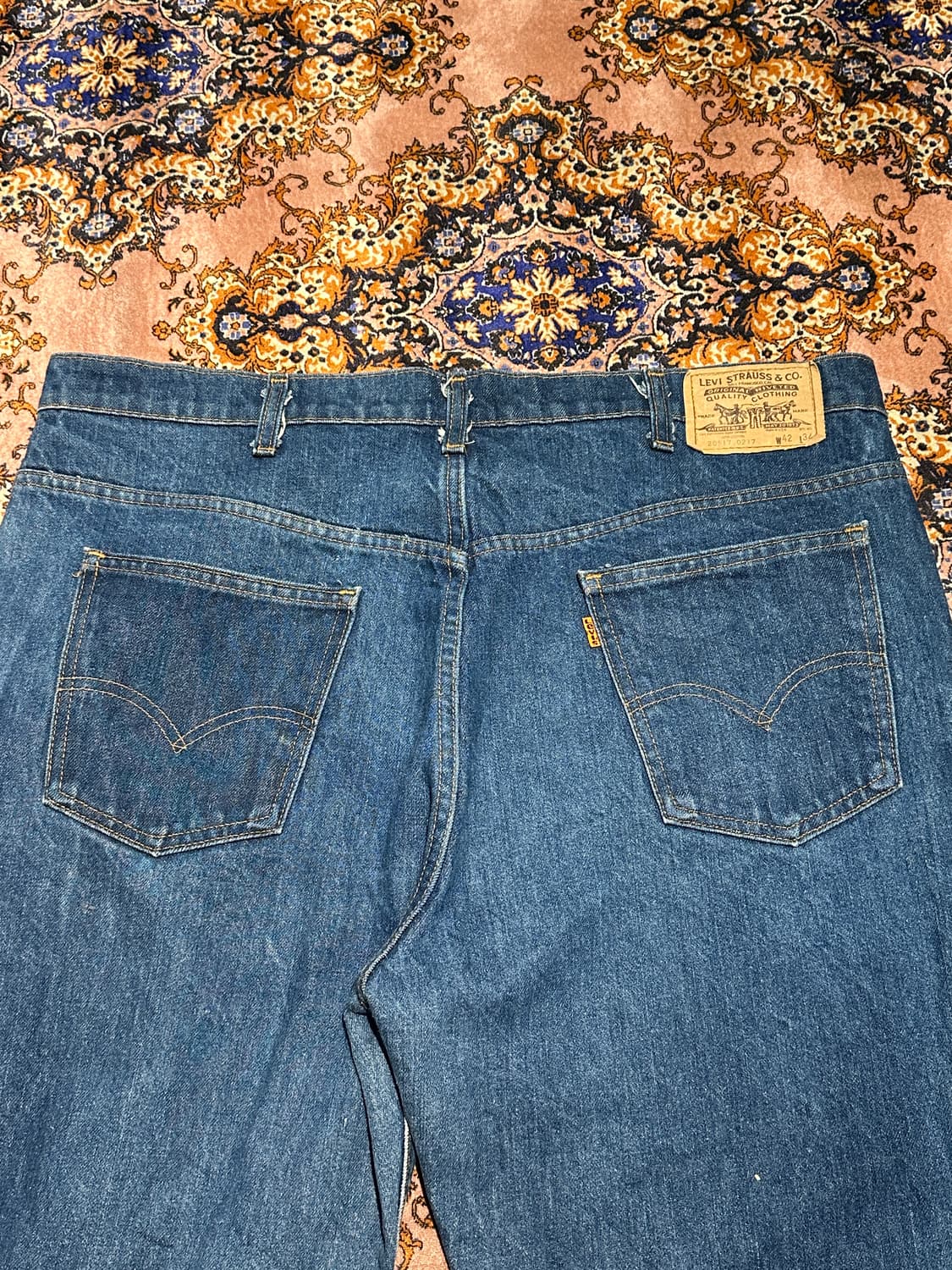 Ealry 80s USA Levis 517 Orange tab 상품이미지9