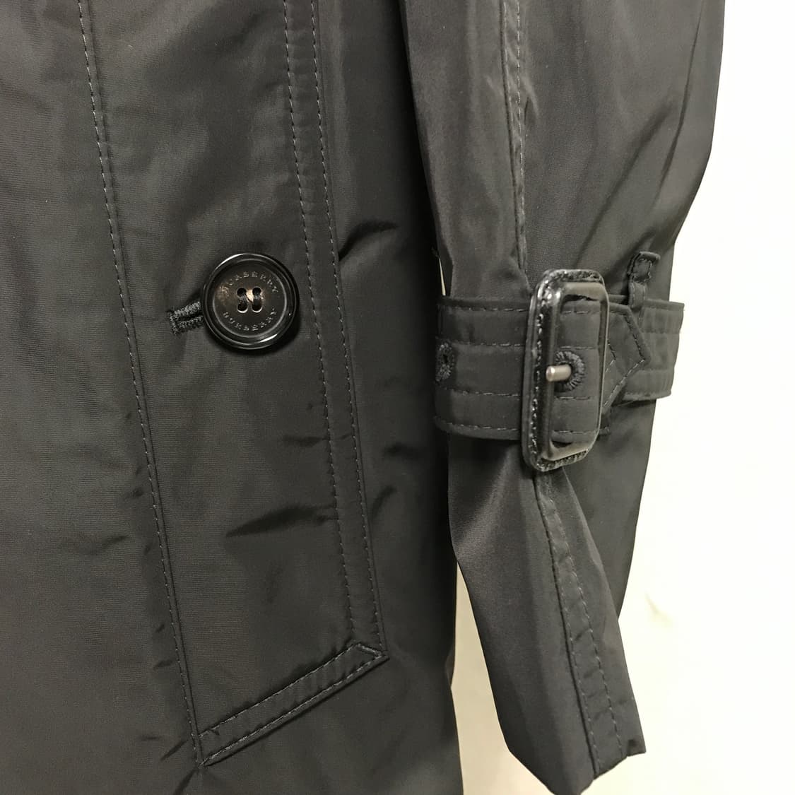 버버리 트렌치 코트 블랙 8(W) 상품이미지4