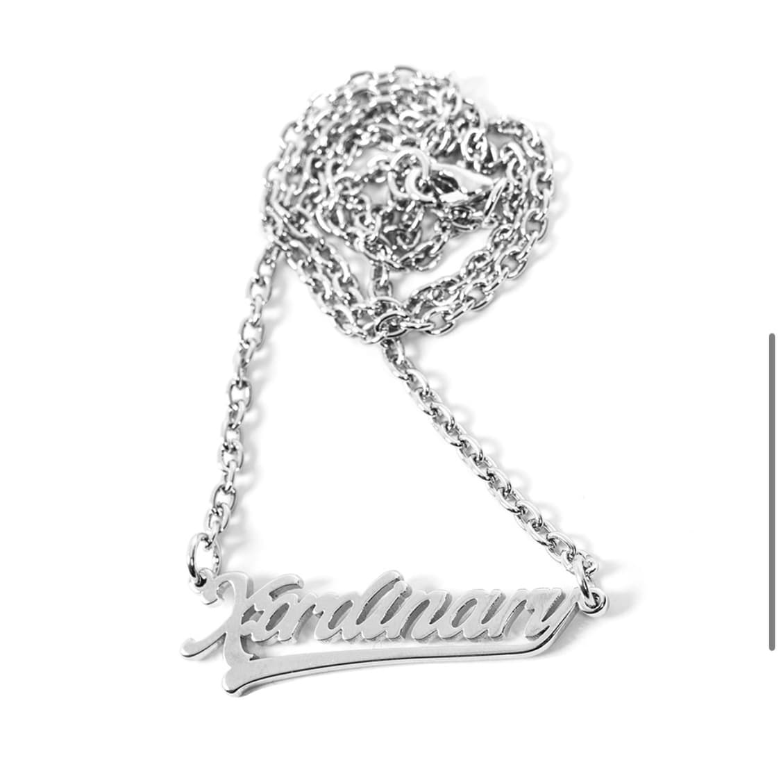  X:ORDINARY 로고 목걸이 , 엑스오디너리로고목걸이 상품이미지2