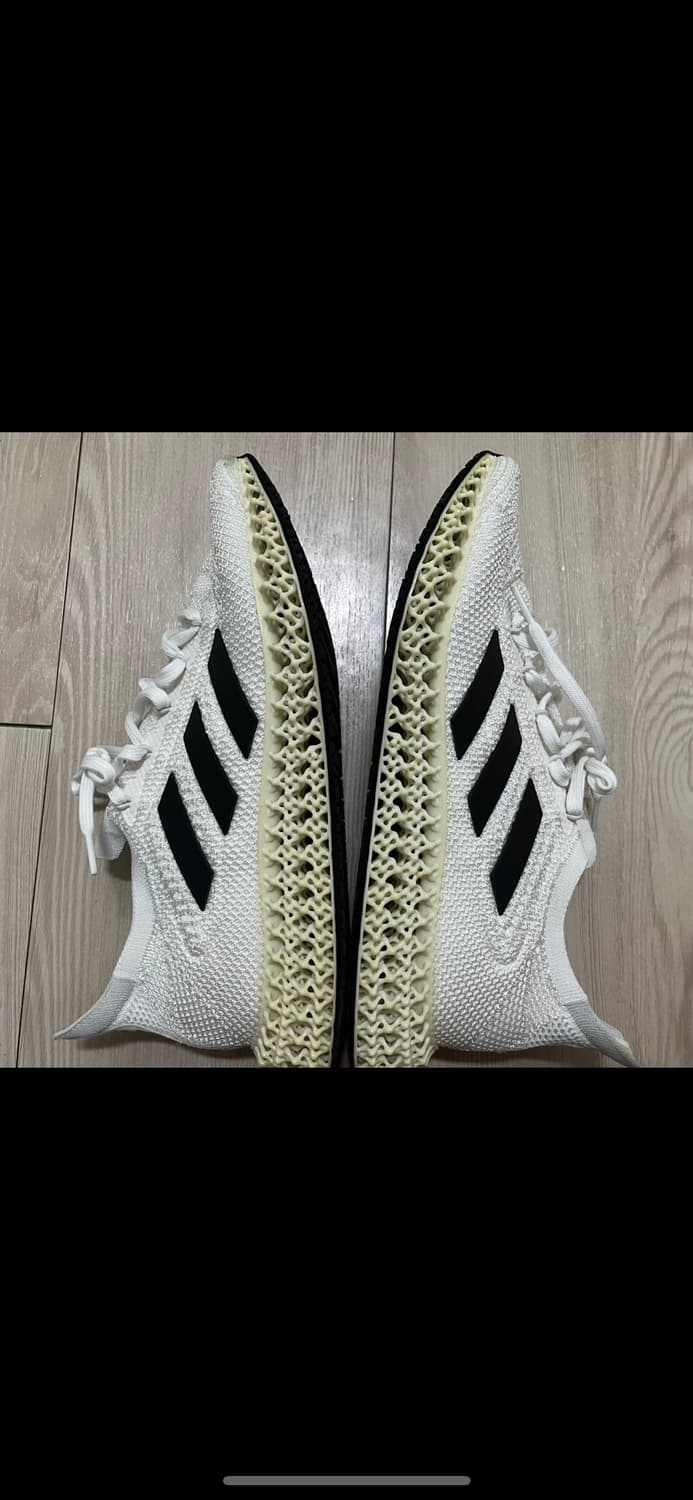 아디다스 4DFWD 화이트 블랙 280 사이즈 상품이미지5