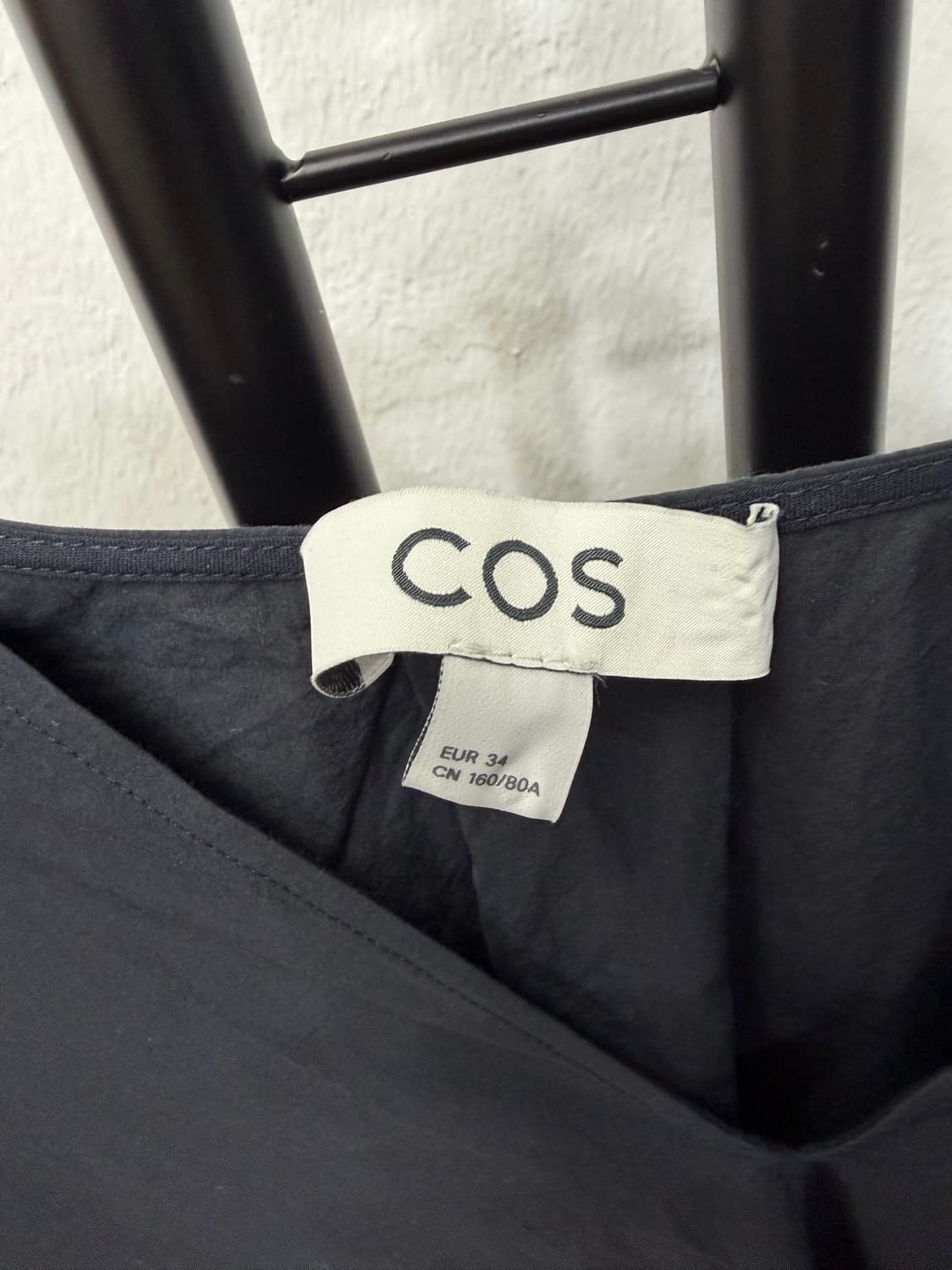 정품) COS 코스 블랙 긴팔 블라우스 34 상품이미지6