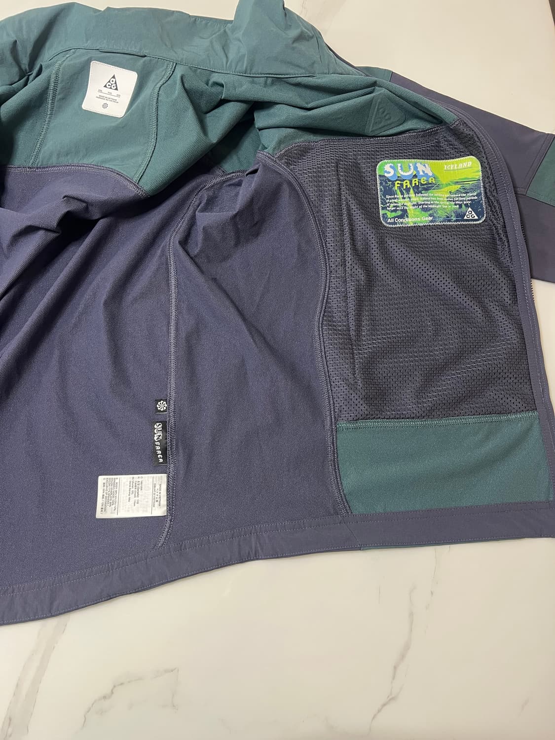 [XXL] 나이키 ACG 썬 페어러 자켓 페이디드 스프러스 - 아시아 상품이미지7