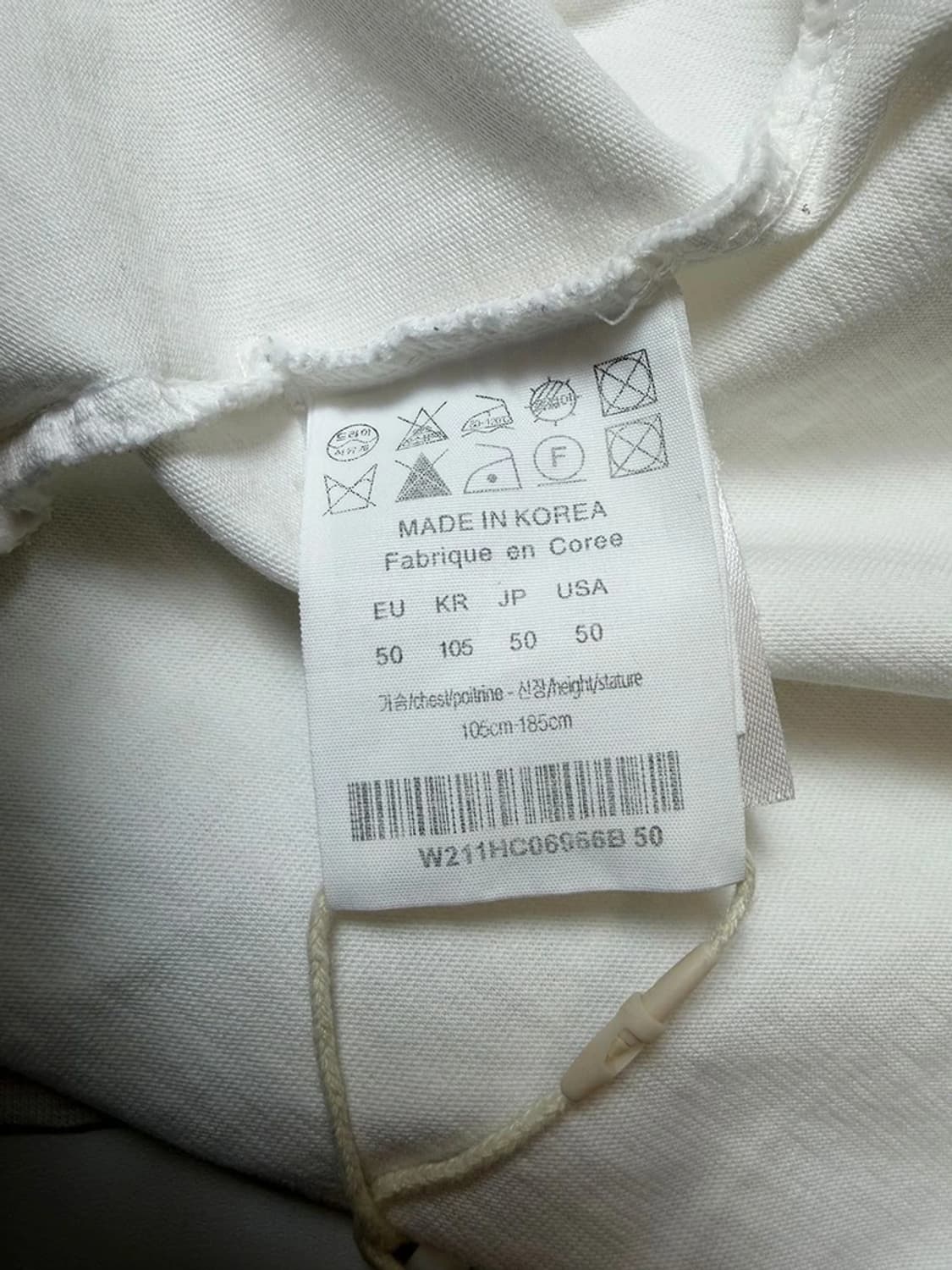 우영미 20FW 깃털 백로고 반팔 티셔츠 PN9569 상품이미지8