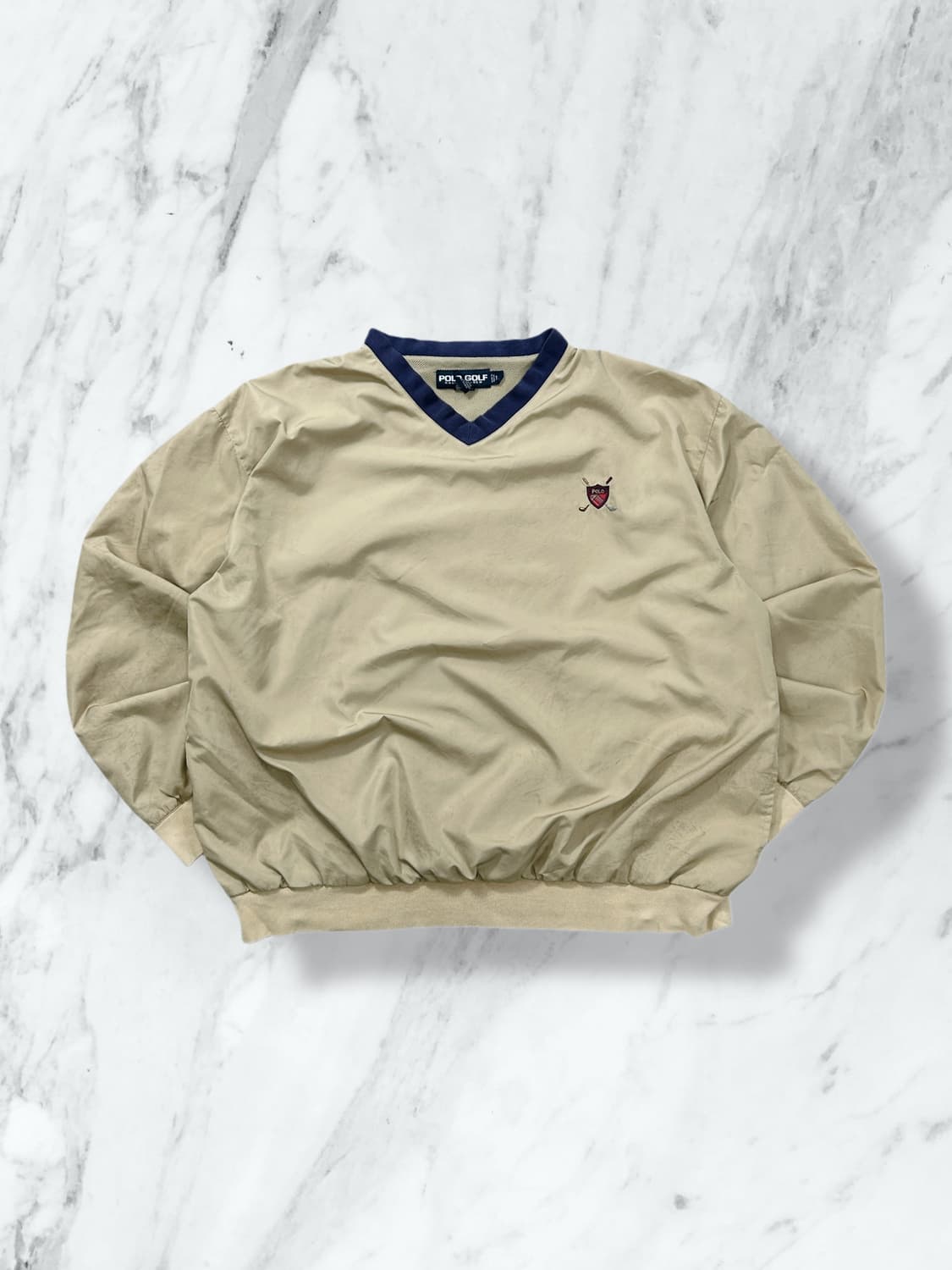 폴로 골프 나일론 베이지 웜업  상품이미지1