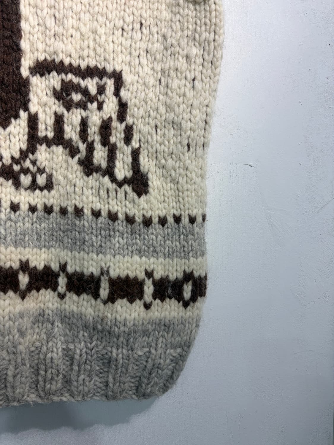 [M] 코위찬 썬더버드 헤비울 100% 베스트 집업  상품이미지10