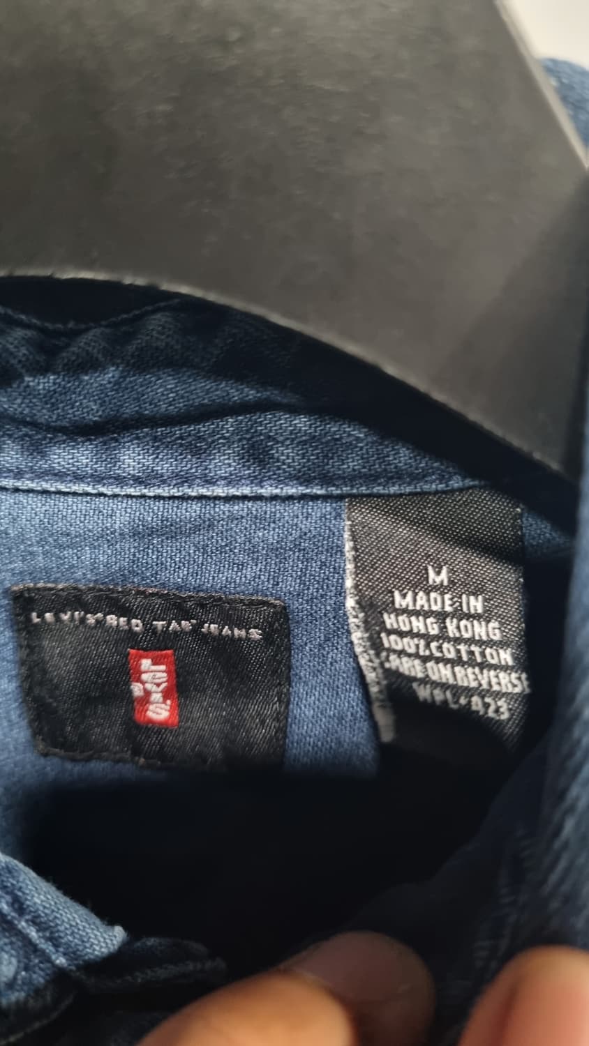 리바이스 00s 레드텝시리즈 오버핏 데님셔츠 100추천 상품이미지3