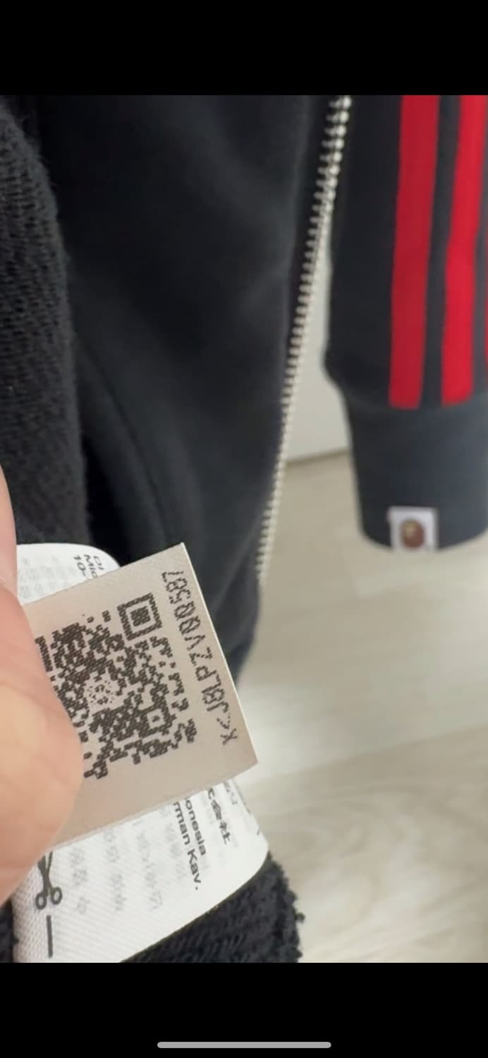 베이프 아디다스 후드집업 XS 상품이미지7