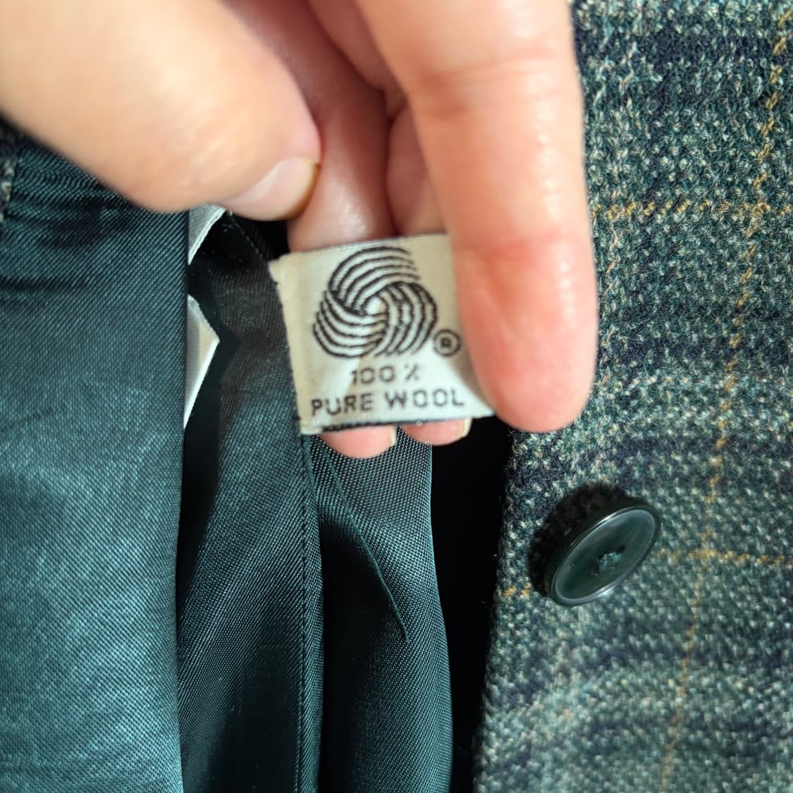 90s 존슨뉴욕 빈티지 트위드 블레이저(14) 상품이미지6