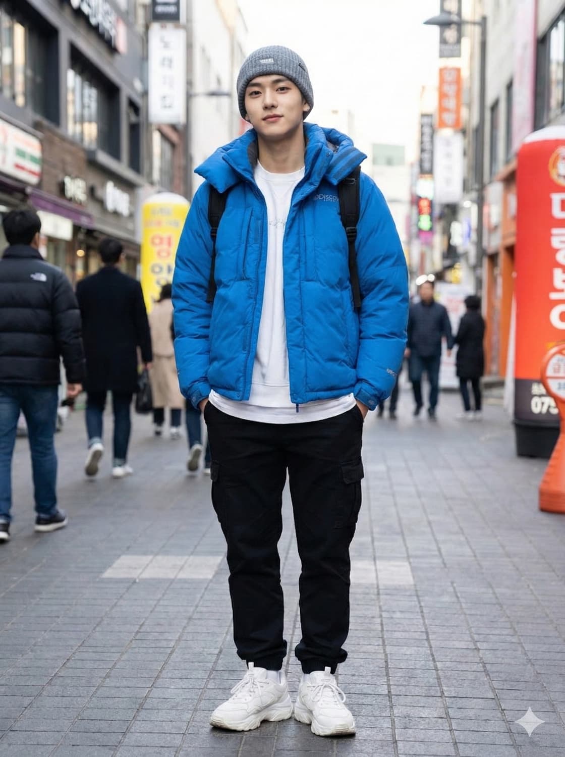 디스커버리 800필 윈드스토퍼 구스다운 패딩_100 상품이미지1