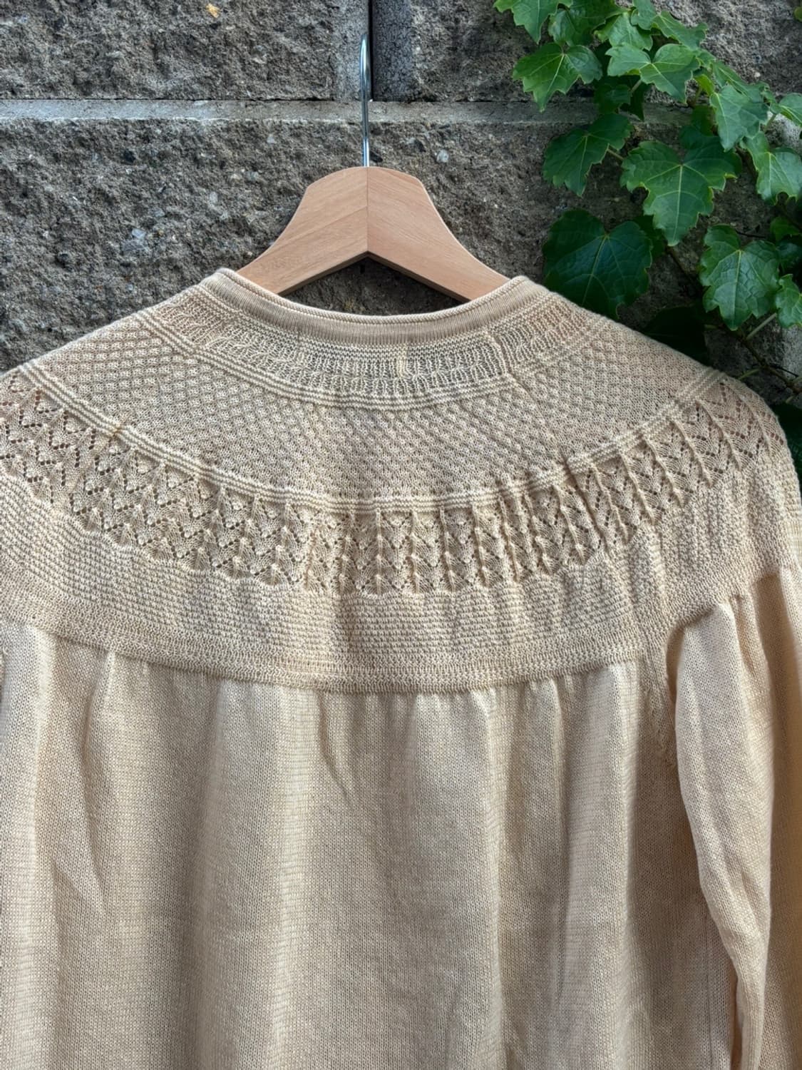 Yellow Jacquard Cardigan 상품이미지6
