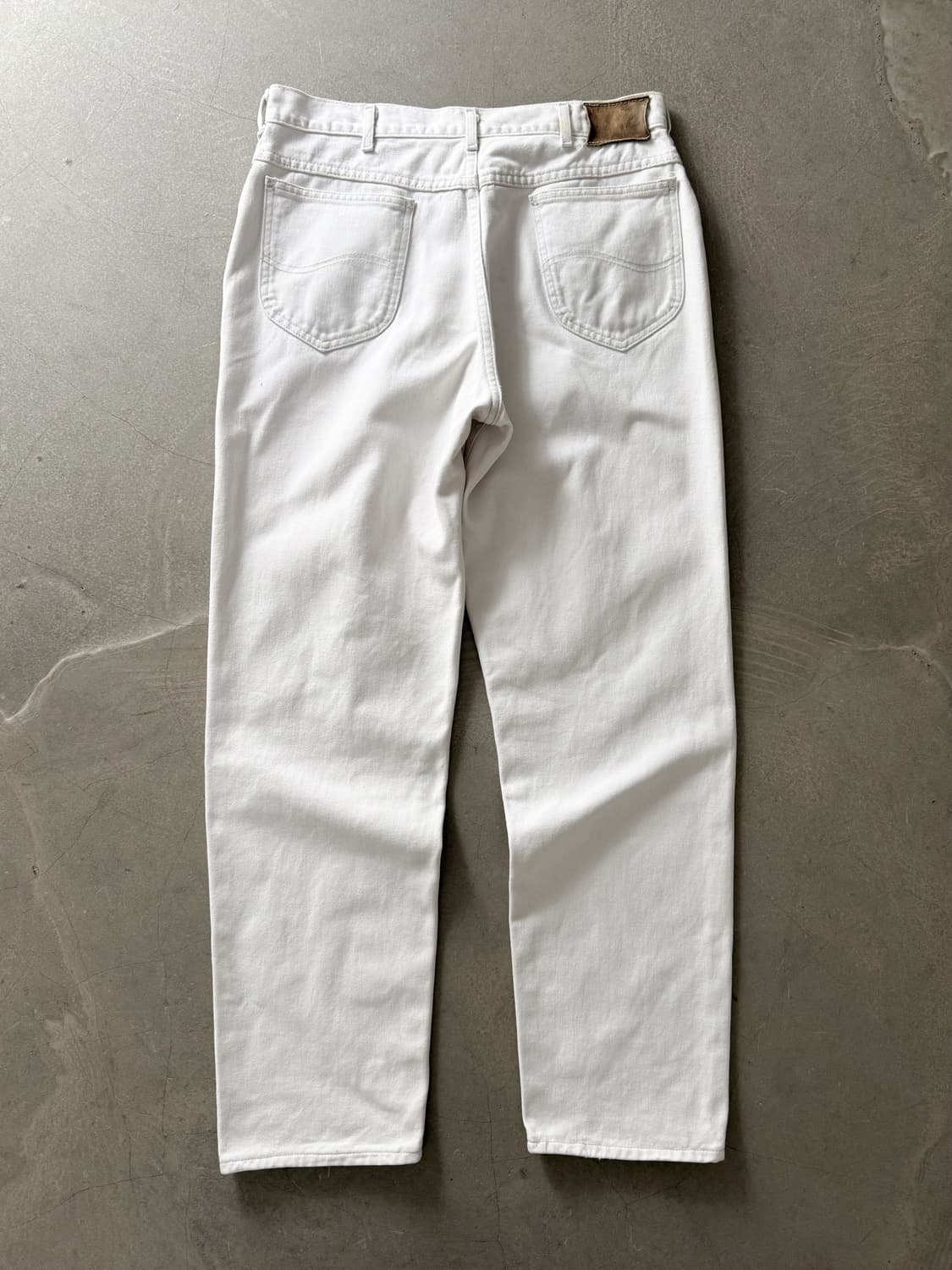 90s Vintage Lee White Denim Pants 상품이미지2