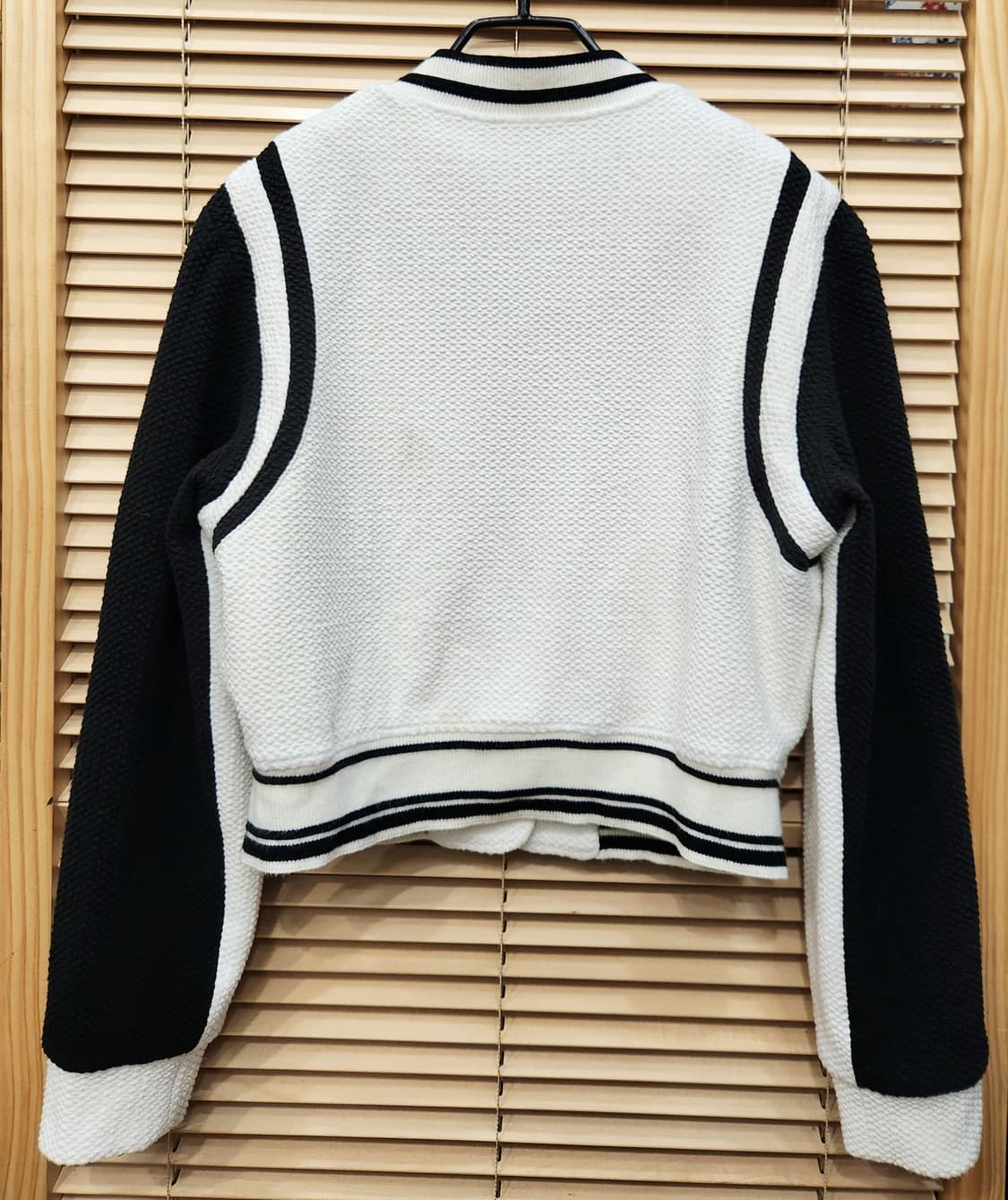 (새상품)에고이스트 배색 크롭점퍼55 상품이미지2